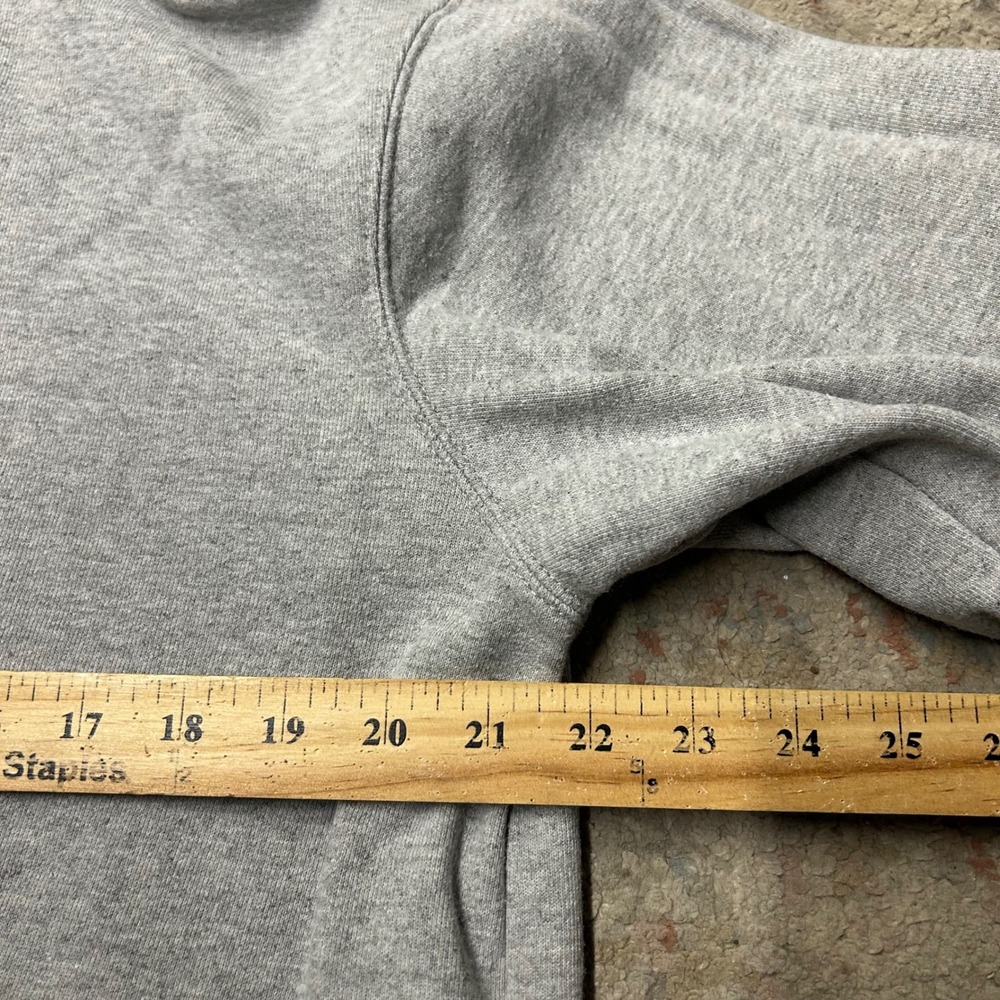 Carhartt Hoodie Mens Medium Gray Loose Fit Midweight Pullover TS0121-M - Picture 6 of 9